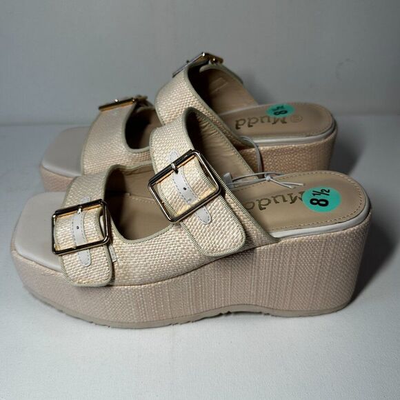 Mudd Wedge Sandals Women's size 8.5 NWT - Picture 2 of 7